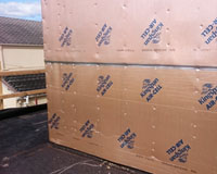 Kingspan Air-Cell Insulbreak 65 installed to residential home.