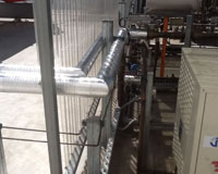 Sekisui Thermobreak thermal tube installed to 25mm and 50mm diameter pipes at Altona industrial plant.